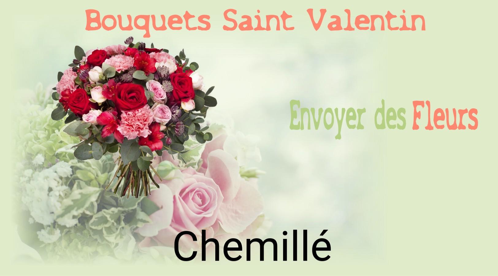 Roses de Saint-Valentin livrées à Chemillé